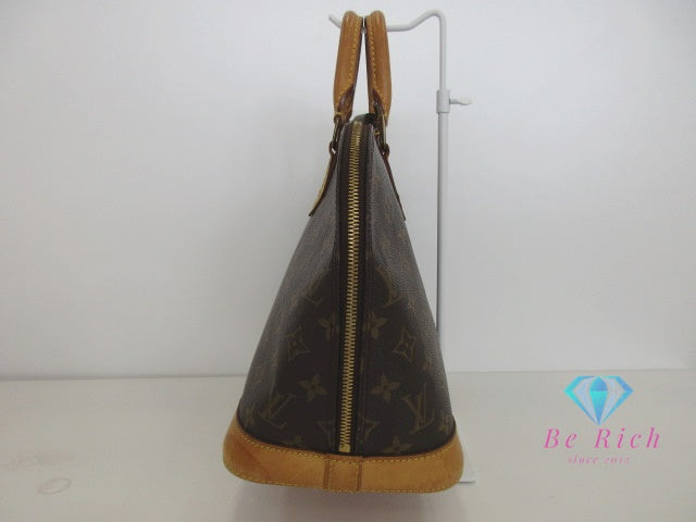 ルイ ヴィトン LOUIS VUITTON ハンドバッグ モノグラム アルマ M51130 茶 ブラウン PVC レザー LV ロゴ ショルダーバッグ 手提げ 鞄 【中古】【送料無料】bk10031