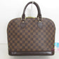 ルイ ヴィトン LOUIS VUITTON ハンドバッグ ダミエ アルマ N51151 エベヌ PVC レザー ロゴ ショルダーバッグ 手提げ 鞄 N51131 【中古】【送料無料】  bk10033