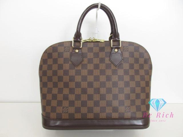 ルイ ヴィトン LOUIS VUITTON ハンドバッグ ダミエ アルマ N51151 エベヌ PVC レザー ロゴ ショルダーバッグ 手提げ 鞄 N51131 【中古】【送料無料】  bk10033