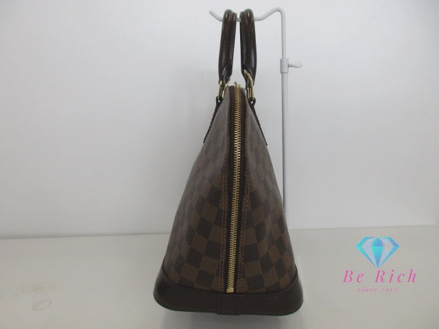 ルイ ヴィトン LOUIS VUITTON ハンドバッグ ダミエ アルマ N51151 エベヌ PVC レザー ロゴ ショルダーバッグ 手提げ 鞄 N51131 【中古】【送料無料】  bk10033