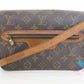 ルイ ヴィトン LOUIS VUITTON ショルダーバッグ モノグラム サンジェルマン 24 M51210 ブラウン 茶 PVC レザー ポシェット 斜め掛け 鞄  【中古】【送料無料】 bk10049