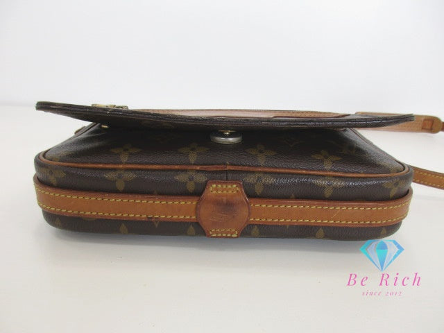 ルイ ヴィトン LOUIS VUITTON ショルダーバッグ モノグラム サンジェルマン 24 M51210 ブラウン 茶 PVC レザー ポシェット 斜め掛け 鞄  【中古】【送料無料】 bk10049