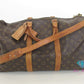 ルイ ヴィトン LOUIS VUITTON 2way ボストンバッグ モノグラム キーポル バンドリエール 50 M41416 ブラウン 茶 PVC レザー LV ロゴ ハンドバッグ ショルダーバッグ 肩掛け 斜め掛け クロスボディ トラベル 旅行 鞄  【中古】【送料無料】 bk10054