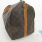 ルイ ヴィトン LOUIS VUITTON 2way ボストンバッグ モノグラム キーポル バンドリエール 50 M41416 ブラウン 茶 PVC レザー LV ロゴ ハンドバッグ ショルダーバッグ 肩掛け 斜め掛け クロスボディ トラベル 旅行 鞄  【中古】【送料無料】 bk10054