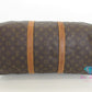 ルイ ヴィトン LOUIS VUITTON 2way ボストンバッグ モノグラム キーポル バンドリエール 50 M41416 ブラウン 茶 PVC レザー LV ロゴ ハンドバッグ ショルダーバッグ 肩掛け 斜め掛け クロスボディ トラベル 旅行 鞄  【中古】【送料無料】 bk10054