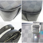 美品 ルイ ヴィトン LOUIS VUITTON ダミエ グラフィット タダオ N51192 LV ロゴ 2way トートバッグ ショルダーバッグ ブラック 黒 グレー メンズ ビジネス 鞄 【中古】【送料無料】 bk10064