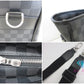 美品 ルイ ヴィトン LOUIS VUITTON ダミエ グラフィット タダオ N51192 LV ロゴ 2way トートバッグ ショルダーバッグ ブラック 黒 グレー メンズ ビジネス 鞄 【中古】【送料無料】 bk10064