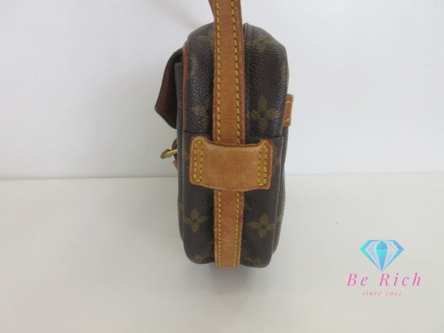 ルイ ヴィトン LOUIS VUITTON ショルダーバッグ モノグラム ジュヌフィーユ M51225 ブラウン 茶 PVC レザー ポシェット 斜め掛け 鞄  【中古】【送料無料】 bk10065