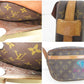 ルイ ヴィトン LOUIS VUITTON ショルダーバッグ モノグラム ジュヌフィーユ M51225 ブラウン 茶 PVC レザー ポシェット 斜め掛け 鞄  【中古】【送料無料】 bk10065