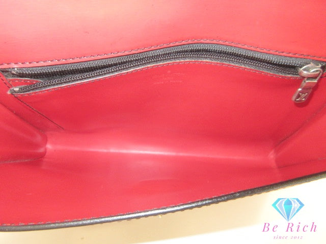 ルイ ヴィトン LOUIS VUITTON エピ ポシェット アルシュ M52577 2way クラッチバッグ ショルダーバッグ 赤 カスティリアンレッド レザー LV ロゴ セカンドバッグ  ハンドバッグ 手持ち 鞄 【中古】【送料無料】bk10066