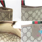 グッチ GUCCI トートバッグ シェリーライン 3902003 GG スプリーム PVC レザー ロゴ キャンバス レザー ベージュ 【中古】【送料無料】 bk10068