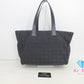 シャネル トート MM A15991 ニュートラベルライン 黒 ブラック ナイロン レザー ショルダーバッグ ハンドバッグ CHANEL 【中古】【送料無料】 bk10080
