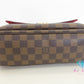 美品 ルイ ヴィトン LOUIS VUITTON ダミエ エベヌ ラヴェッロ N60006 PVC レザー LV ロゴ 2way ハンドバッグ ショルダーバッグ ポシェット 鞄 【中古】【送料無料】 bk10083