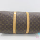 ルイ ヴィトン LOUIS VUITTON ボストンバッグ モノグラム キーポル 50 M41426 ブラウン 茶 PVC レザー ロゴ ハンドバッグ トラベル 旅行 鞄 【中古】【送料無料】 bk10084