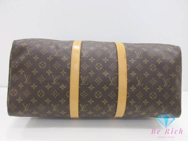 ルイ ヴィトン LOUIS VUITTON ボストンバッグ モノグラム キーポル 50 M41426 ブラウン 茶 PVC レザー ロゴ ハンドバッグ トラベル 旅行 鞄 【中古】【送料無料】 bk10084