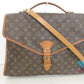 ルイ ヴィトン LOUIS VUITTON 2way ハンドバッグ ショルダーバッグ ビジネスバッグ モノグラム ビバリー M51121 ブラウン 茶 PVC レザー ロゴ ブリーフケース 手提げ 肩掛け 斜め掛け バッグ 鞄 メンズ レディース【中古】【送料無料】bk10094