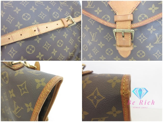ルイ ヴィトン LOUIS VUITTON 2way ハンドバッグ ショルダーバッグ ビジネスバッグ モノグラム ビバリー M51121 ブラウン 茶 PVC レザー ロゴ ブリーフケース 手提げ 肩掛け 斜め掛け バッグ 鞄 メンズ レディース【中古】【送料無料】bk10094