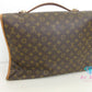 ルイ ヴィトン LOUIS VUITTON 2way ハンドバッグ ショルダーバッグ ビジネスバッグ モノグラム ビバリー M51121 ブラウン 茶 PVC レザー ロゴ ブリーフケース 手提げ 肩掛け 斜め掛け バッグ 鞄 メンズ レディース【中古】【送料無料】bk10094