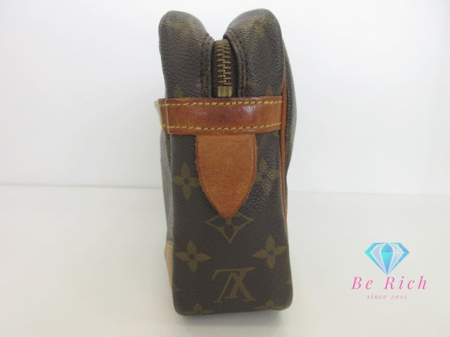 ルイ ヴィトン LOUIS VUITTON クラッチバッグ モノグラム コンピエーニュ M51845 茶 ブラウン PVC レザー LV ロゴ セカンドバッグ ハンドバッグ ポーチ 鞄 メンズ 【中古】【送料無料】bk10095