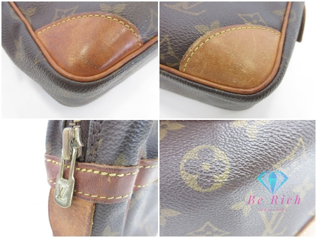 ルイ ヴィトン LOUIS VUITTON クラッチバッグ モノグラム コンピエーニュ M51845 茶 ブラウン PVC レザー LV ロゴ セカンドバッグ ハンドバッグ ポーチ 鞄 メンズ 【中古】【送料無料】bk10095