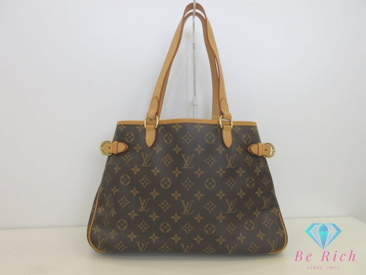 ルイ ヴィトン LOUIS VUITTON トートバッグ ショルダーバッグ モノグラム バティニョール オリゾンタル M51154 LV ロゴ ハンドバッグ 鞄 【中古】【送料無料】 bk10108