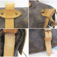 ルイ ヴィトン LOUIS VUITTON ショルダーバッグ モノグラム ソミュール 43 M42252 ブラウン 茶 ダブルフラップ 肩掛け 斜め掛け【中古】【送料無料】bk10111