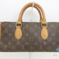 ルイ ヴィトン LOUIS VUITTON モノグラム ポパンクール M40009 茶 ブラウン LV ロゴ ハンドバッグ 手提げ 鞄 【中古】【送料無料】 bk10115