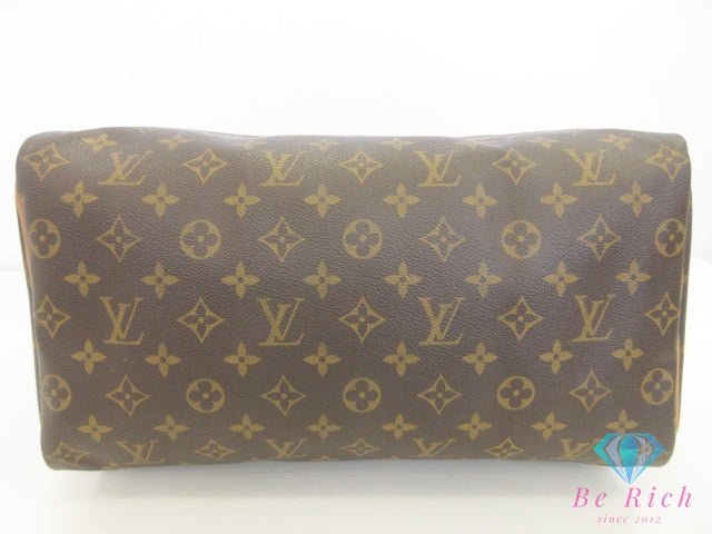 ルイ ヴィトン LOUIS VUITTON モノグラム スピーディ 30 M41526 LV ロゴ PVC レザー 茶 ブラウン ハンドバッグ 手提げ ミニ ボストン【中古】【送料無料】bk10123
