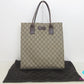 グッチ GUCCI トートバッグ 91249 GG スプリーム ブラウン ベージュ 茶 PVC レザー ロゴ ショルダーバッグ ハンドバッグ 鞄 【中古】【送料無料】 bk10126