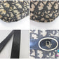 クリスチャン ディオール Christian Dior ショルダーバッグ ポシェット トロッター 黒 ブラック キャンバス レザー 肩掛け 鞄 ヴィンテージ オールド 【中古】【送料無料】 bk10128