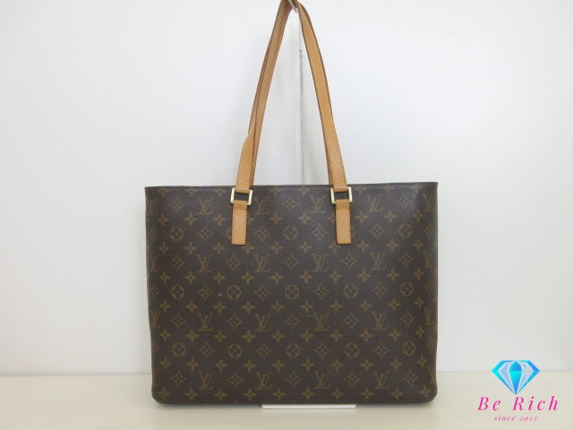 ルイ ヴィトン LOUIS VUITTON トートバッグ モノグラム ルコ M51155 茶 ブラウン PVC レザー LV ロゴ ハンドバッグ ショルダーバッグ 肩掛け 鞄 【中古】【送料無料】 bk10130