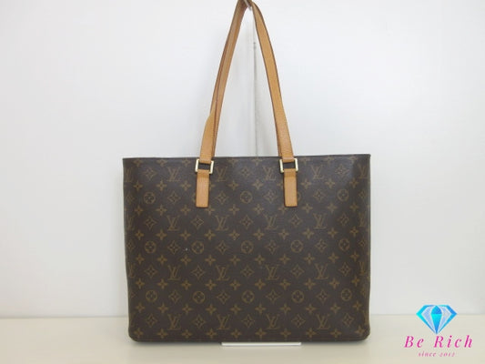 ルイ ヴィトン LOUIS VUITTON トートバッグ モノグラム ルコ M51155 茶 ブラウン PVC レザー LV ロゴ ハンドバッグ ショルダーバッグ 肩掛け 鞄 【中古】【送料無料】 bk10130