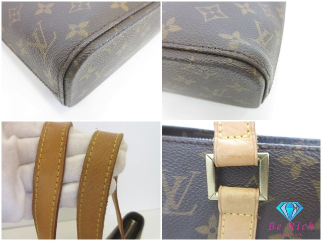 ルイ ヴィトン LOUIS VUITTON トートバッグ モノグラム ルコ M51155 茶 ブラウン PVC レザー LV ロゴ ハンドバッグ ショルダーバッグ 肩掛け 鞄 【中古】【送料無料】 bk10130
