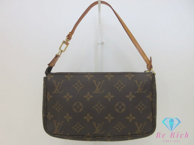ルイ ヴィトン LOUIS VUITTON  モノグラム ポシェット アクセソワール M51980 LV ロゴ ハンドバッグ アクセサリー ポーチ 2way ショルダーバッグ 鞄 【中古】【送料無料】bk10131