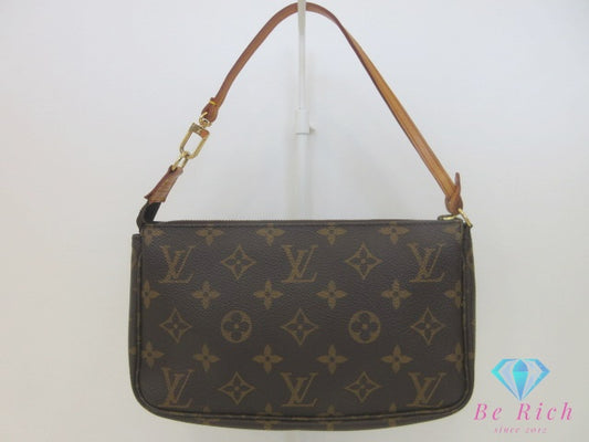 ルイ ヴィトン LOUIS VUITTON  モノグラム ポシェット アクセソワール M51980 LV ロゴ ハンドバッグ アクセサリー ポーチ 2way ショルダーバッグ 鞄 【中古】【送料無料】bk10131