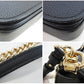 美品 コーチ COACH スワッガー 20 チェーン ミニ ショルダーバッグ ポシェット 87321 黒 ブラック レザー クロスボディ 斜め掛け 鞄 SWAGGER 【中古】【送料無料】 bk10133