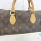 ルイ ヴィトン LOUIS VUITTON モノグラム ポパンクール M40009 茶 ブラウン LV ロゴ ハンドバッグ 手提げ 鞄 【中古】【送料無料】 bk10142