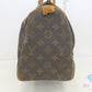 ルイ ヴィトン LOUIS VUITTON モノグラム スピーディ 30 M41526 LV ロゴ PVC レザー 茶 ブラウン ハンドバッグ 手提げ ミニ ボストン【中古】【送料無料】bk10143