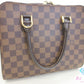 ルイ ヴィトン LOUIS VUITTON ハンドバッグ ダミエ トリアナ N51155 エベヌ ブラウン 茶 PVC レザー ショルダーバッグ 鞄 【中古】【送料無料】 bk10145