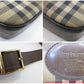バーバリー BURBERRY ショルダーバッグ ノバ チェック ブラウン ベージュ PVC レザー ロゴ 斜め掛け 方掛け 鞄 Burberrys 【中古】【送料無料】 bk10154