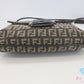 フェンディ FENDI ショルダーバッグ 8BT075 ズッキーノ ブラウン 茶 キャンバス ポシェット 肩掛け 斜め掛け 鞄 ズッカ 【中古】【送料無料】 bk10156