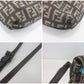 フェンディ FENDI ショルダーバッグ 8BT075 ズッキーノ ブラウン 茶 キャンバス ポシェット 肩掛け 斜め掛け 鞄 ズッカ 【中古】【送料無料】 bk10156