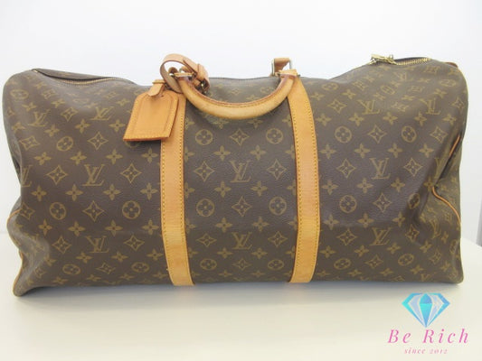 ルイ ヴィトン LOUIS VUITTON ボストンバッグ モノグラム キーポル 60 M41422 PVC レザー ロゴ ハンドバッグ 手提げ トラベル 旅行 鞄  【中古】【送料無料】 bk10162