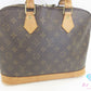 ルイ ヴィトン LOUIS VUITTON ハンドバッグ モノグラム アルマ M51130 茶 ブラウン PVC レザー LV ロゴ ショルダーバッグ 手提げ 鞄 【中古】【送料無料】bk10165