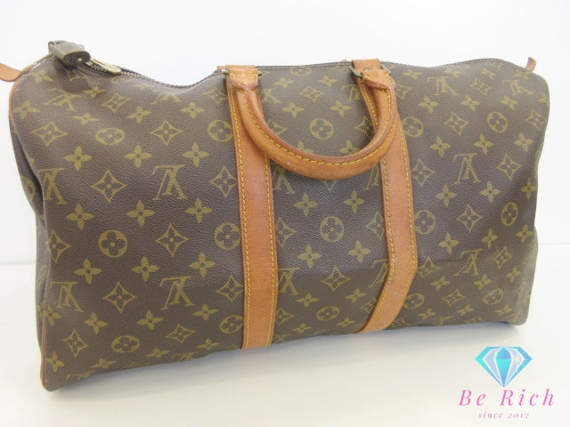 ルイ ヴィトン LOUIS VUITTON ボストンバッグ モノグラム キーポル 45 M41428 LV ロゴ ハンドバッグ トラベル 旅行 鞄 【中古】【送料無料】 bk10168