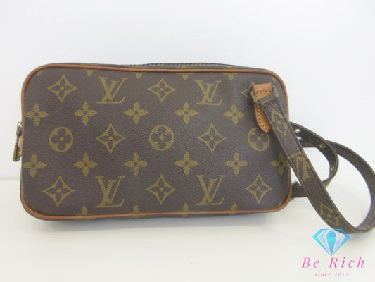 ルイ ヴィトン LOUIS VUITTON ショルダーバッグ モノグラム ポシェット マルリー バンドリエール M51828 LV ロゴ 斜め掛け 鞄 【中古】【送料無料】 bk10169