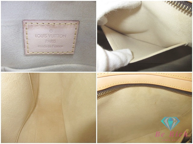 ルイ ヴィトン LOUIS VUITTON ショルダーバッグ ハドソン GM M40045 モノグラム 茶 ブラウン PVC レザー 肩掛け 斜め掛け バッグ 鞄 メンズ レディース 【中古】【送料無料】 bk10171