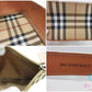 バーバリー BURBERRY ノバチェック クリア トートバッグ ハンドバッグ ポーチ 付 ブラウン 茶 マルチカラー ノバ チェック ビニール PVC レザー ロゴ 鞄 【中古】【送料無料】 bk10172