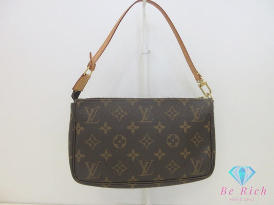 ルイ ヴィトン LOUIS VUITTON  モノグラム ポシェット アクセソワール M51980 LV ロゴ ハンドバッグ アクセサリー ポーチ 2way ショルダーバッグ 鞄 【中古】【送料無料】bk10175
