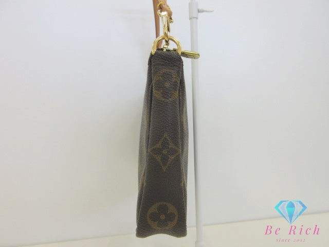 ルイ ヴィトン LOUIS VUITTON  モノグラム ポシェット アクセソワール M51980 LV ロゴ ハンドバッグ アクセサリー ポーチ 2way ショルダーバッグ 鞄 【中古】【送料無料】bk10175
